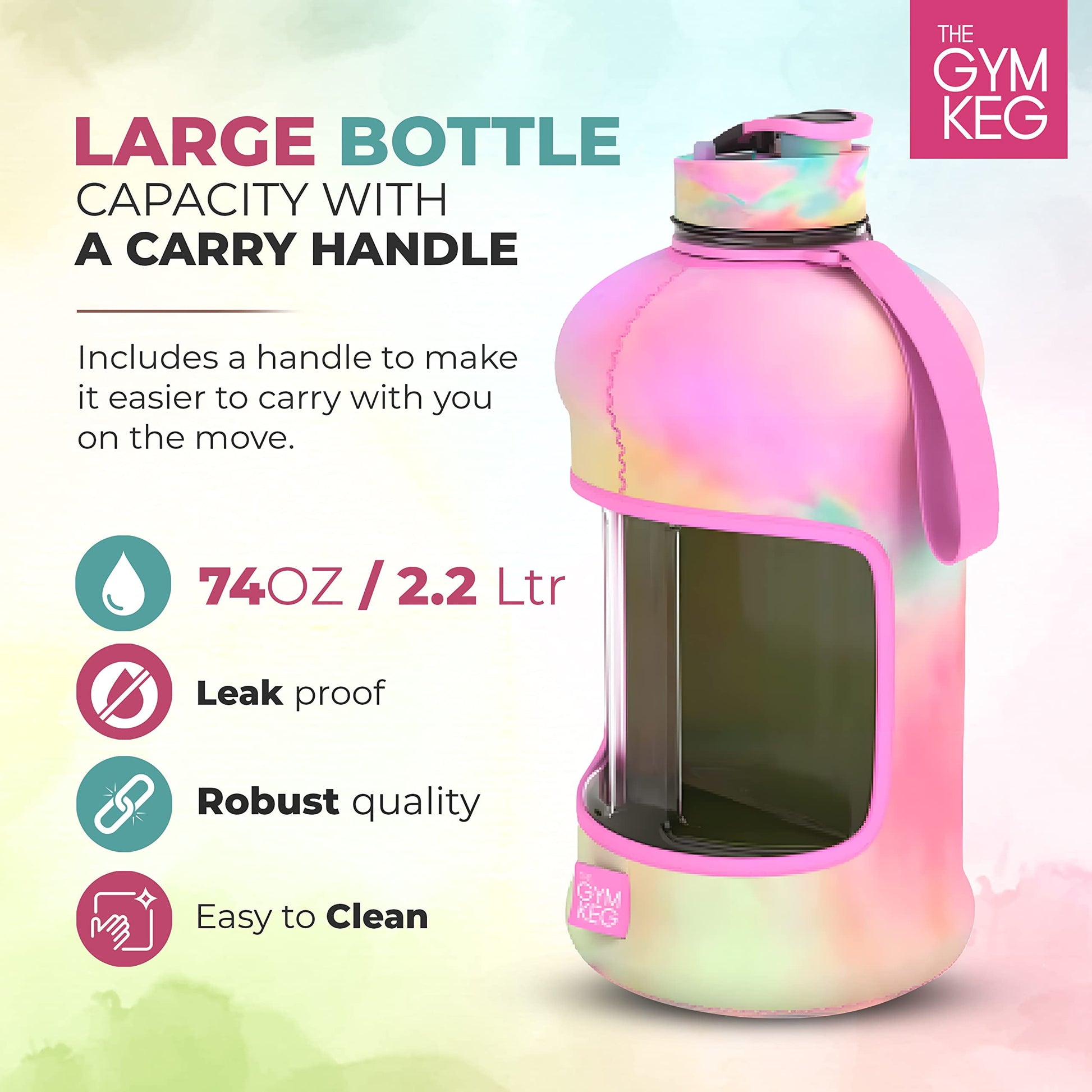 Sports Water Bottle (2.2 L)