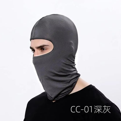 Balaclava Motorcycle Face Mask Moto Helmet Bandana Hood Ski Neck Full Face Mask Windproof Dustproof Face Shield Men'S Biker Mask